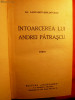 Intoarcerea lui A.Patrascu -Al.Lascarov-Moldovanu -Prima Ed.1936