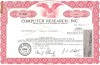 328 Actiuni -COMPUTER RESEARCH, INC. -seria PC 21087