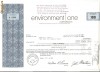 443 Actiuni - ENVIRONMENT/ONE CORPORATION -seria N 1946