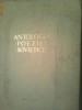 Antologia Poeziei Sovietice (1955) - Cartea Rusa, 972 pagini: Rusa, Ucraineana, Bielorusa, Gruzina, Armeana, Uzbeca, Kirghiza