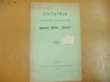 Statute Societate Filantropica Slatina 1907, Editie Princeps, Carte Bibliofilie, 11 Pagini, Stare Buna