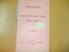 Statuten der romisch - katolischen section Bukarest 1902