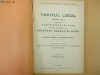 CFR Tarif local calatori, bagaje, caini Buc. 1919