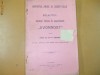 Raport Anual Societatea Slavona Inmormantare Bucuresti 1910 - Carte Bibliofilie Editie Princeps