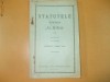 Statute Soc. pt Protectia Copiilor Bucuresti 1908