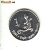 Bnk mnd Andaman si Nicobar 1 rupie 2011 unc , fauna, Asia