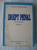 DREPT PENAL, Vol. II, Partea Generala - Matei Basarab, Carte de Drept