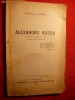 PETRE V. HANES - ALEXANDRU RUSSO -Ed. IIa -1930