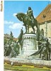 CP183-46 Cluj-Napoca. Statuia lui Matei Corvin -circulata 1980