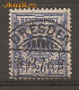 TSD04 GERMANIA, 20 Pf. / 1889 / OBLITERARE FRUMOASA