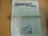 Ziar TINERETUL NOU 08 10 1944 Reducere 30 %