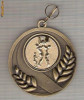 CIA 254 Medalie BASCHET -Campionatul National de baschet juniori II -Editia 2005-2006 -dimensiuni circa 50X55 milimetri