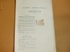 Statute Clubul Austro-Ungar Bucuresti 1912, Editie Princeps, Carte Bibliofilie