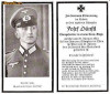U FOTO 91 Necrolog -Militar german Obergefreiter Josef Dunstl (aviatie?), cazut in razboi, 29 ian 1943, la varsta de 31 de ani -crucea cu zvastica