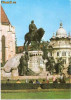 CP196-90 Cluj-Napoca. Statuia lui Matei Corvin -carte postala, necirculata -starea care se vede