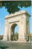 CP201-22 Bucuresti. Arcul de Triumf -carte postala, circulata 1970 -starea care se vede