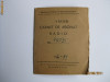 CARNET DE ABONAT RADIO DIN 1971 CU 12 TIMBRE DE 30 LEI, Documente