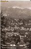 CP204-76 Sinaia -Vedere spre Bucegi -RPR -carte postala, circulata 1964 -starea care se vede