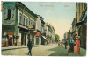 2291 - GALATI, street stores, Romania - old postcard - used - 1907