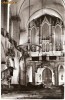 CP207-05 Brasov -Biserica Neagra -Orga si amvonul -carte postala necirculata -starea care se vede