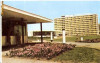 CP208-07 Mamaia -restaurantul si hotelul Flora -RPR(ONT Carpati) -carte postala necirculata -starea care se vede