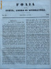 Foaia pentru minte , inima si literatura , nr.18 , 1856, Alta editura