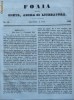 Foaia pentru minte , inima si literatura , nr.18 , 1856, Alta editura