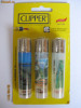 SET 3 BRICHETE COLECTIE NOI IN TIPLA MARCA CLIPPER DIN INSULELE TENERIFE, De buzunar