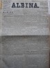 Albina nr. 78, 1872, Pesta, Ungaria - Ziar romanesc de epoca, format mare, 4 pagini