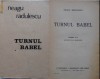 Neagu Radulescu , Turnul Babel , 1941, Alta editura
