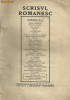 Revista SCRISUL ROMANESC - nr.4/1927
