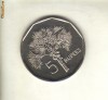 Bnk mnd Seychelles 5 rupii 2000 unc, Africa