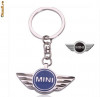 Breloc Auto Mini Cooper Albastru, Cutie Cadou Inclusa - Accesorii Breloc Chei Masina