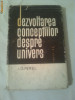 DEZVOLTAREA CONCEPTIILOR DESPRE UNIVERS ~ I. G. PEREL, 1964