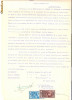 73 Document vechi fiscalizat-22martie1929-Ion Eremie; Damian Popescu si Theodor Lichiardopol(Lykiardopol)(grec?) -catre Banca Moldova SA, Documente
