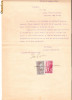 120 Document vechi fiscalizat-4aug1941-BRAILA ,comuna Nedelcu Chercea, motor, Documente