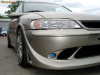 Pleoape Faruri Opel Vectra B Tuning Exterior Fibra de Sticla Albe
