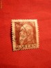 Timbru 50 Pf. lila Uzuale Bavaria 1911 ,stamp.