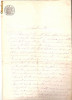 243 Document vechi fiscalizat -1880 -Declaratie de vanzare, Panait Tane Mihail , catre Costi Petridi(grec?)-timbru fix, timbru sec,filigran,,ROMANIA.., Documente