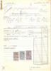 269 Document vechi fiscalizat-1939 - J. Nourik, Agentie de Vapoare, Braila, catre Josefsohn &amp;amp; Zentler,(Braila) -hartie pergament, Documente