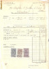 268 Document vechi fiscalizat-1939 - J. Nourik, Agentie de Vapoare, Braila, catre Josefsohn &amp;amp; Zentler,(Braila) -hartie pergament, Documente