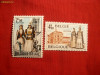 2 Serii Folclor 1971,1972 Belgia , 1+1 valori