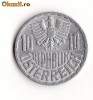 Austria 10 groschen 1973, Europa, Aluminiu