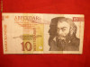 *Bancnota - 10 TOLARI SLOVENIA , 1992