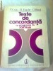 TESTE DE CONCORDANTA CU PROGRAMARE IN FORTRAN ~ V.CRAIU &amp; R.ENACHE