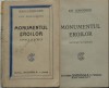 Ion Dongorozi , Monumentul eroilor , Nuvele si schite , interbelica , editia 1, Alta editura
