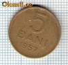 121 Moneda 5 BANI 1957 -starea care se vede -ceva mai buna decat scanarea