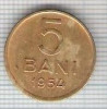 255 Moneda 5 BANI 1954 -starea care se vede -ceva mai buna decat scanarea
