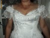 Rochie de mireasa marimea 42 cu crinolina si voal stare ff buna pret 250 ron, Alessandro Dell Acqua
