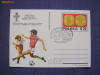Polonia 1986 sport fotbal carte postala